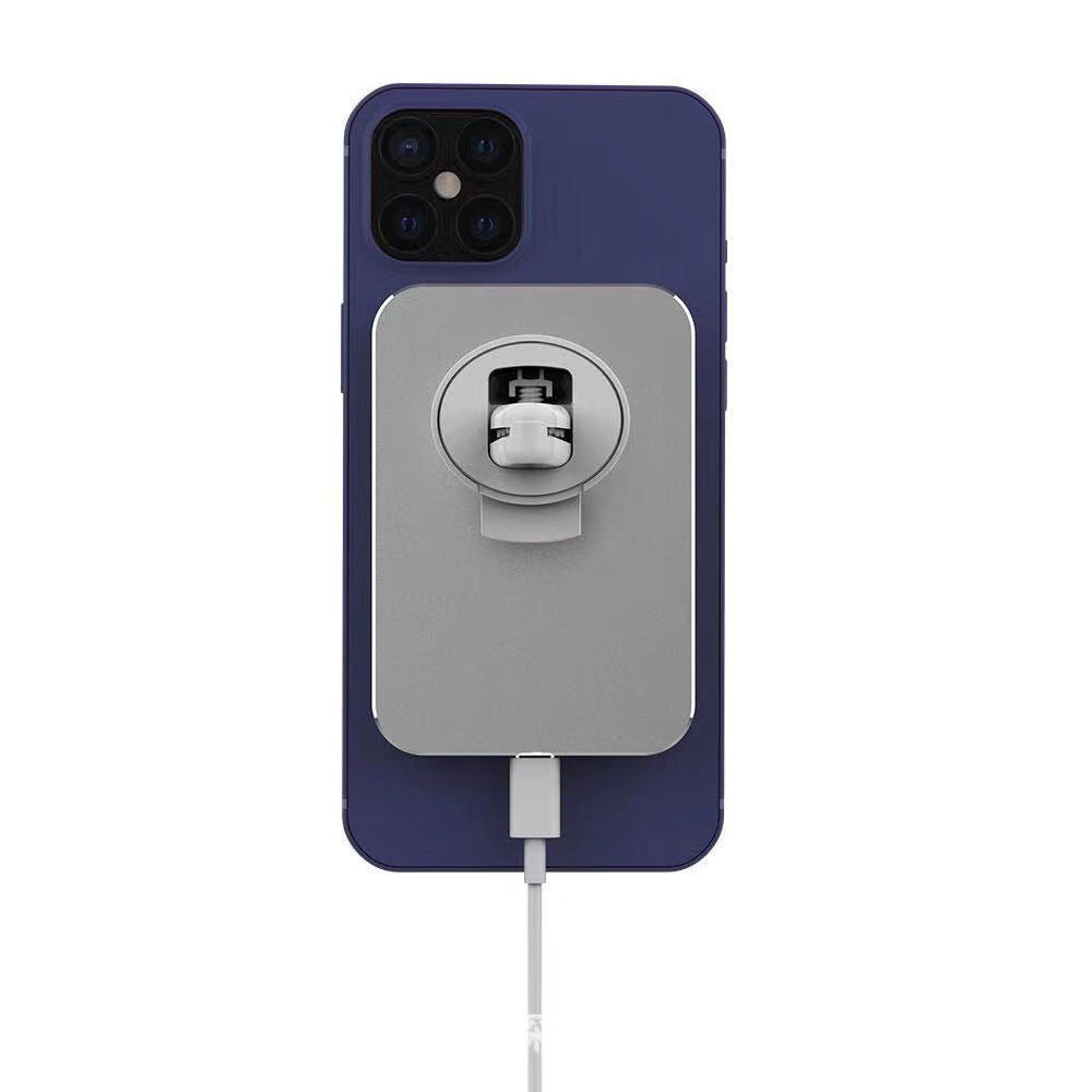 Car-mounted magnetic suction wireless charger
