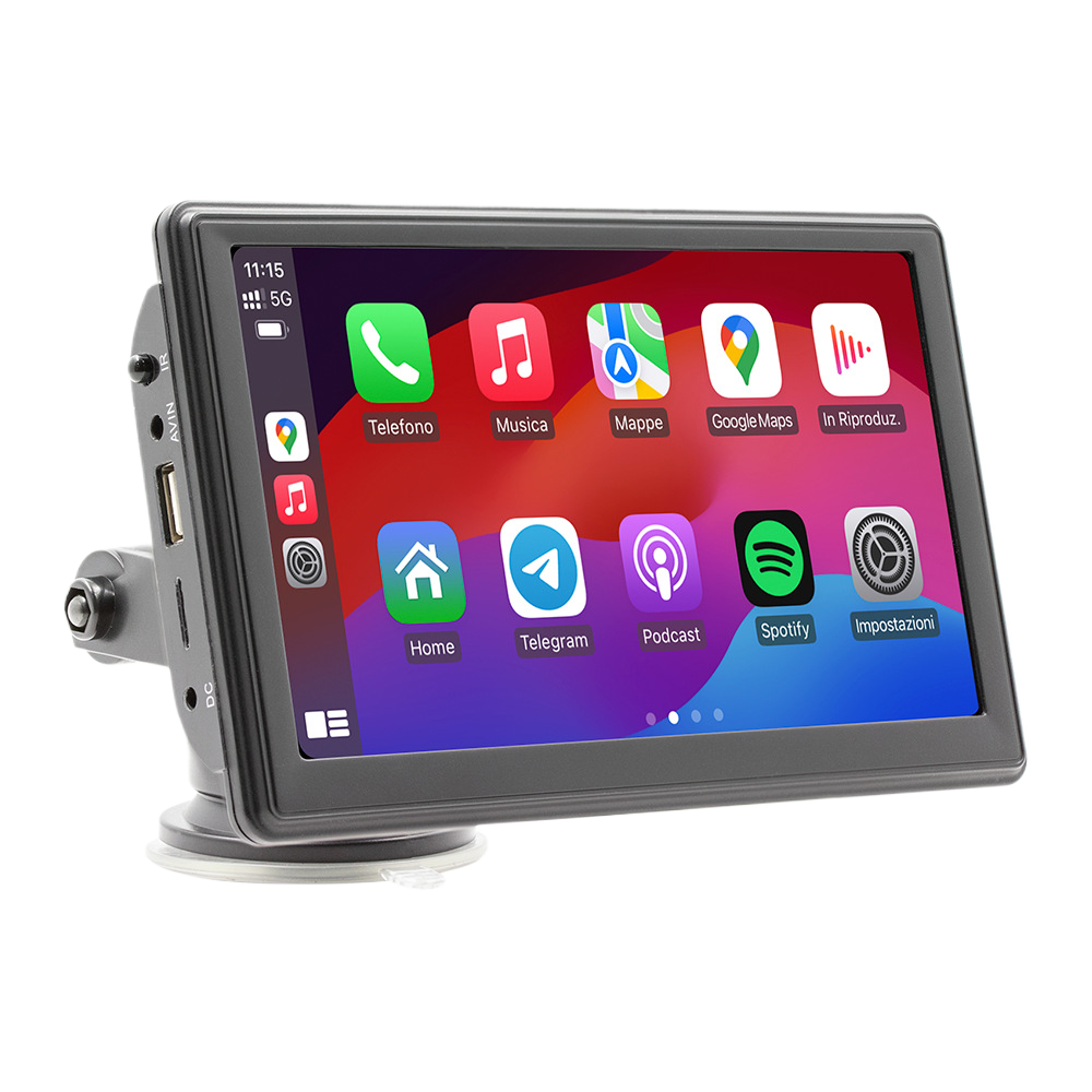 7-inch CarPlay Portable Bluetooth Car Multimedia Player